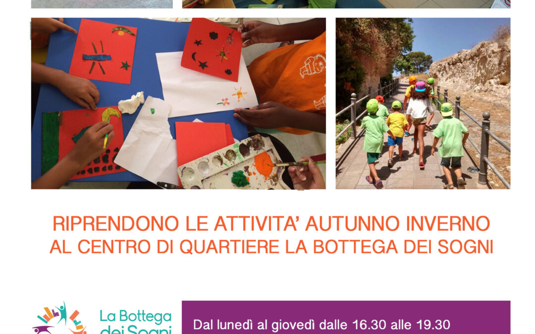 Riprendono le attività al Centro di Quartiere